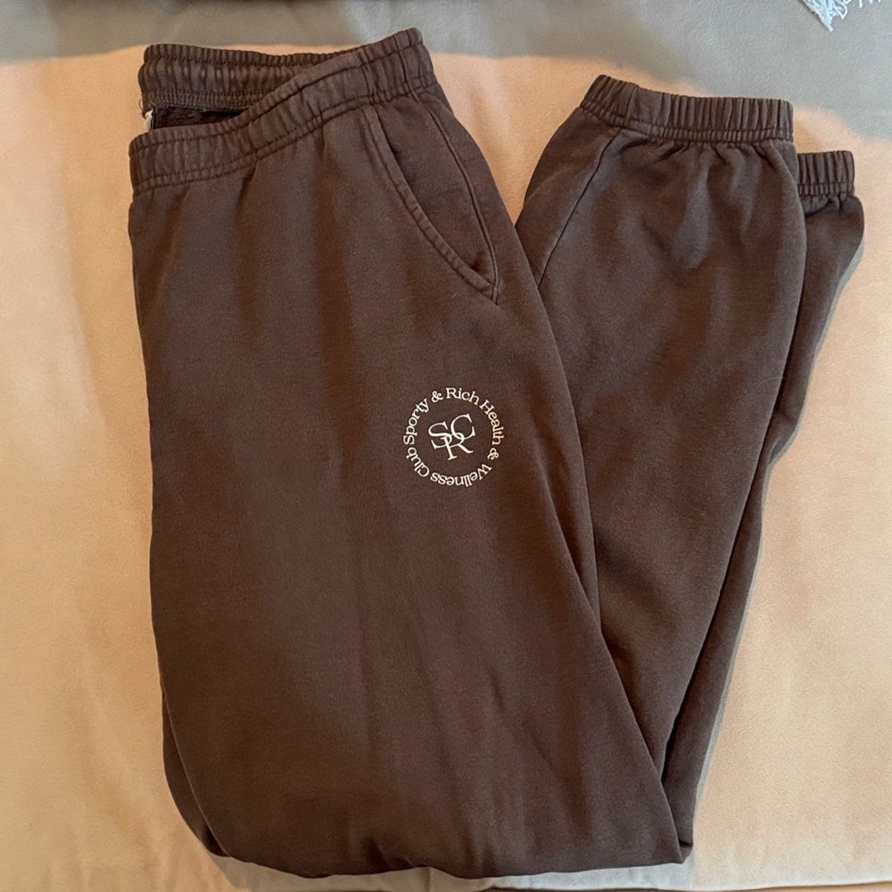 Sporty & Rich SRHWC Chocolate Lounge Pants